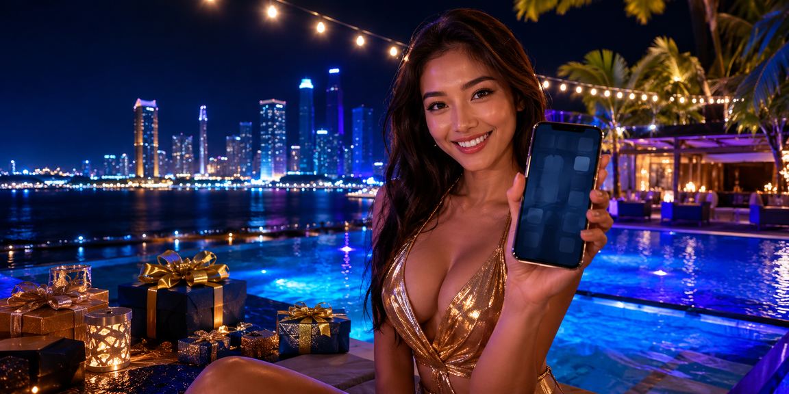 Aplikasi casino di tepi pantai menggambarkan pengalaman bermain premium untuk member VIP di platform online