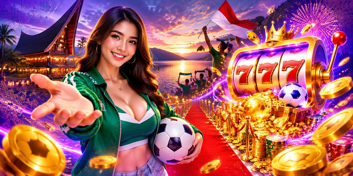 Tampilan permainan slot neon yang bisa diakses via browser seluler di platform slotri